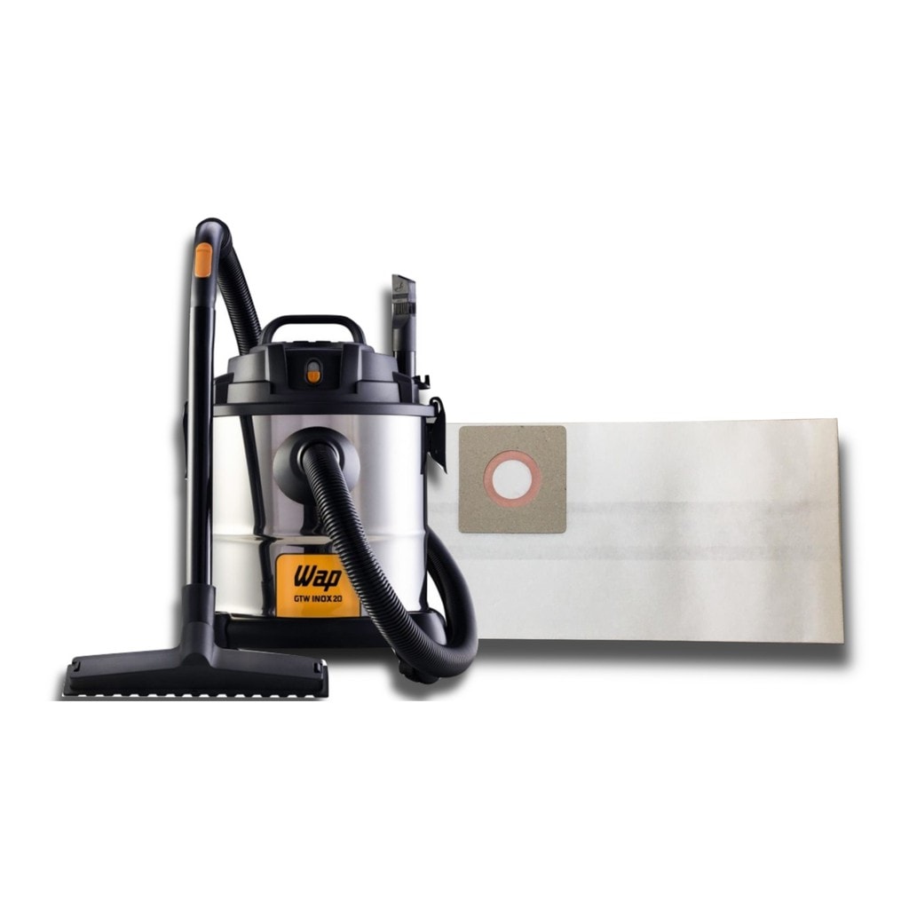 Imagem do 3 Sacos Descartaveis Compativeis Para Aspirador De Po Wap Gtw Inox 20 Litros