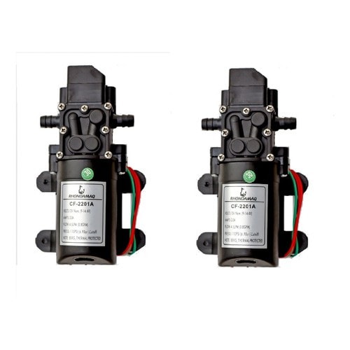 Imagem do Kit 2 Bomba 12v 110psi Limpeza Ar Condicionado Split