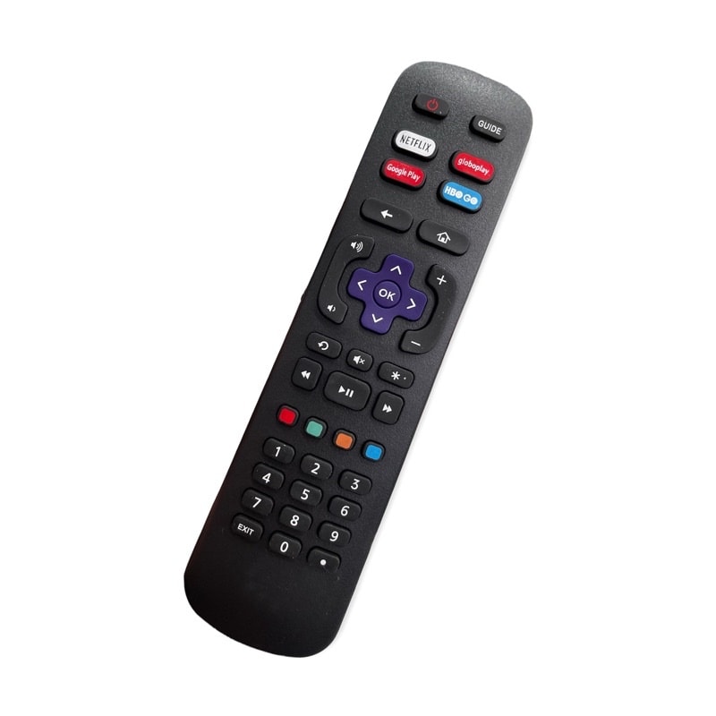 Imagem do Controle Remoto Compativel Com Tv Led Smart Aoc Philco Roku