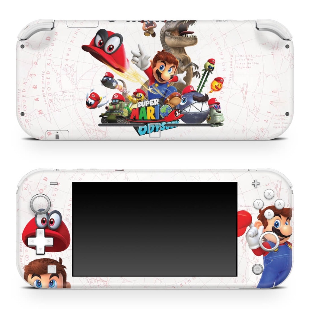 Imagem do Skin Adesivo Nintendo Switch Lite Super Mario Odyssey