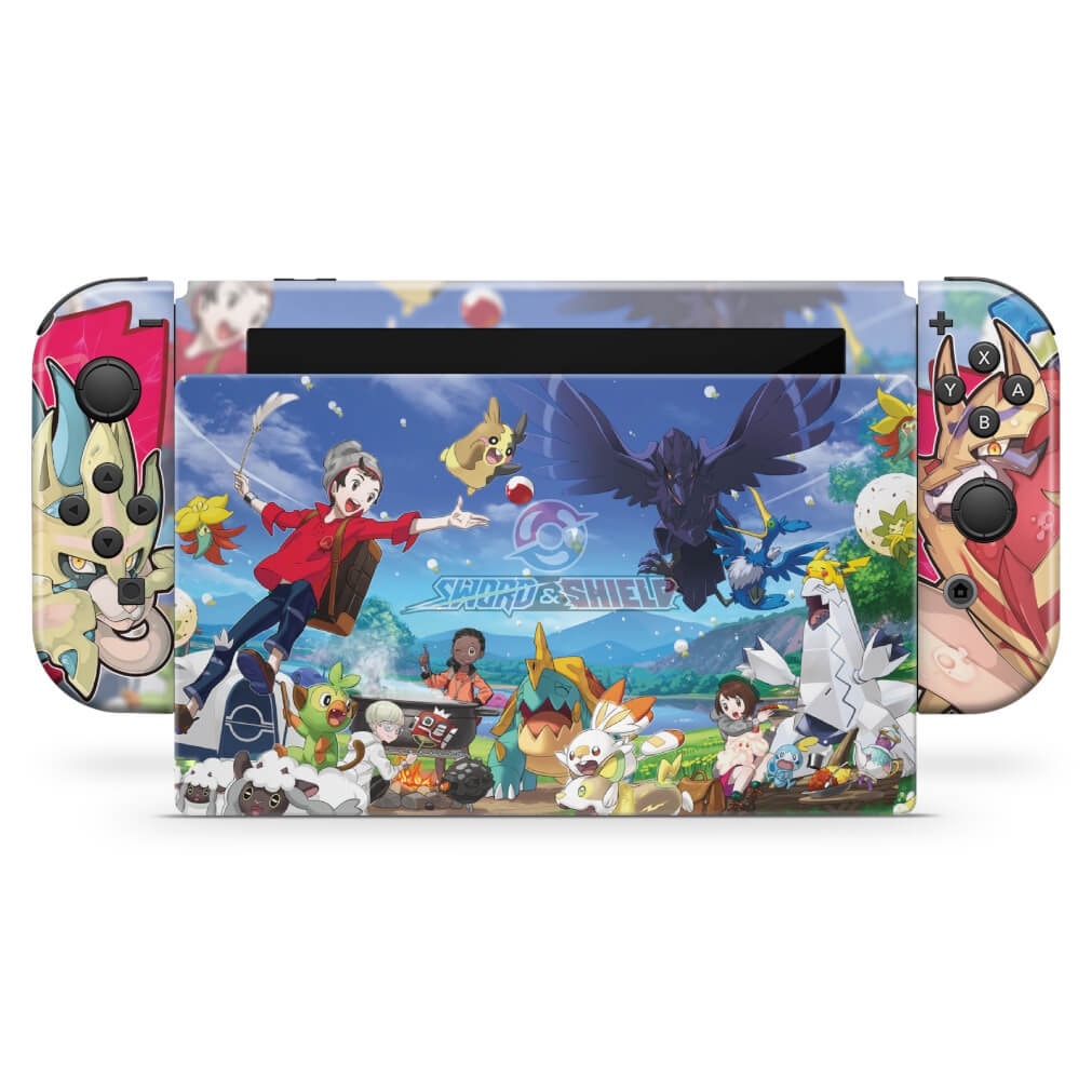 Imagem do Skin Adesivo Nintendo Switch Pokemon Sword And Shield