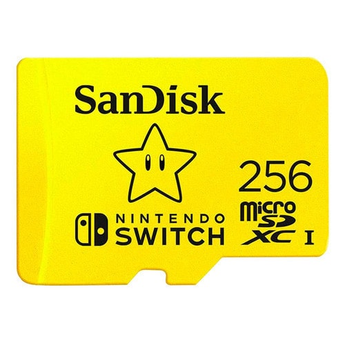 Imagem do Cartao De Memoria Microsdxc Sandisk 256gb Nintendo Switch