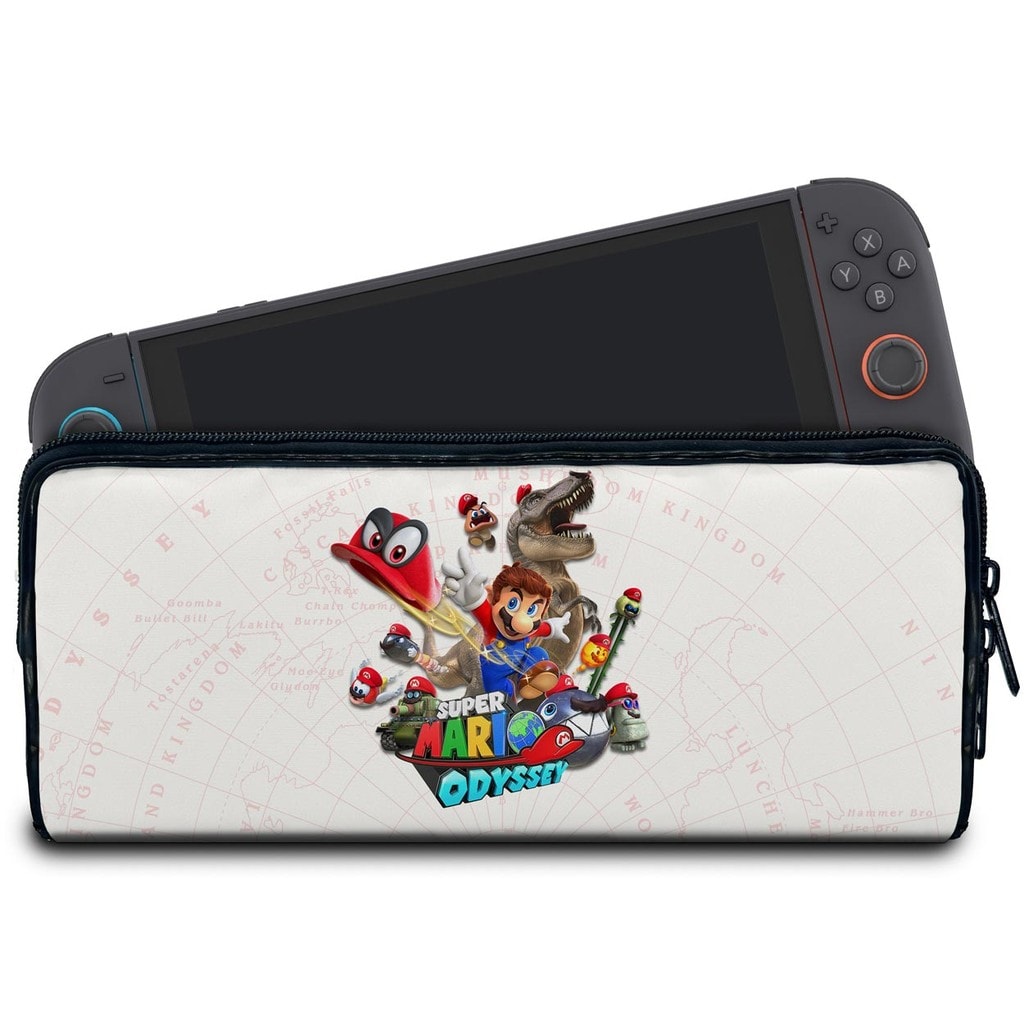 Imagem do Case Para Nintendo Switch 2 Bolsa Estojo Super Mario Odyssey