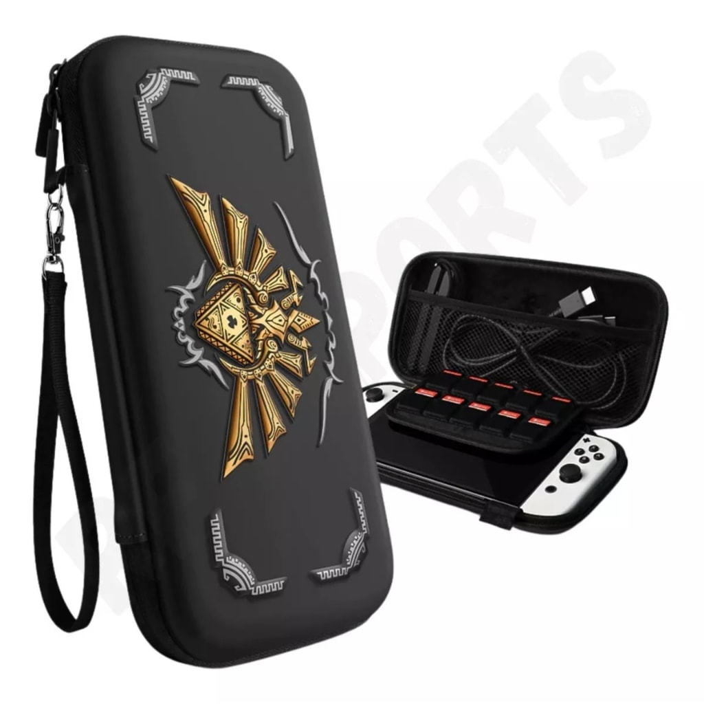Imagem do Case Estojo Zelda Breath Of The Wild Para Nintendo Switch