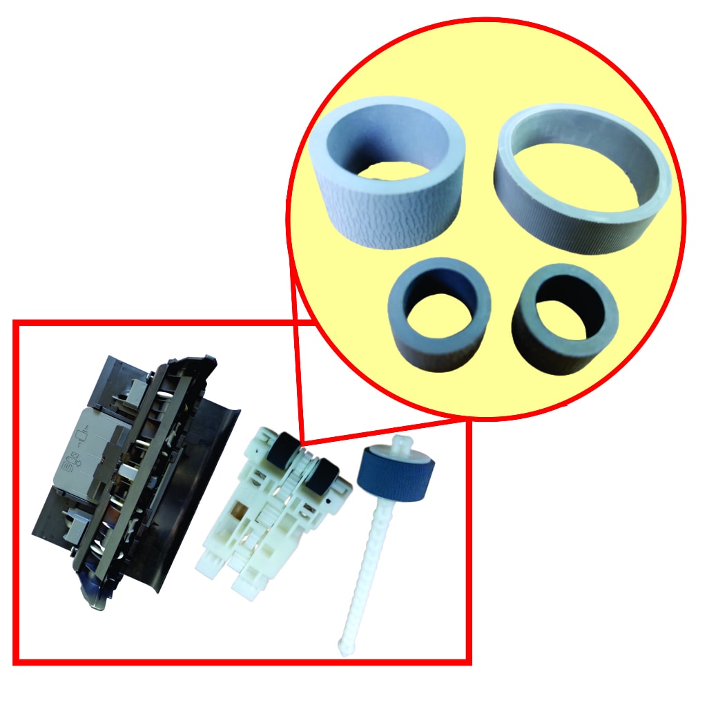 Imagem do Borrachas Roletes Epson M3170 L6490