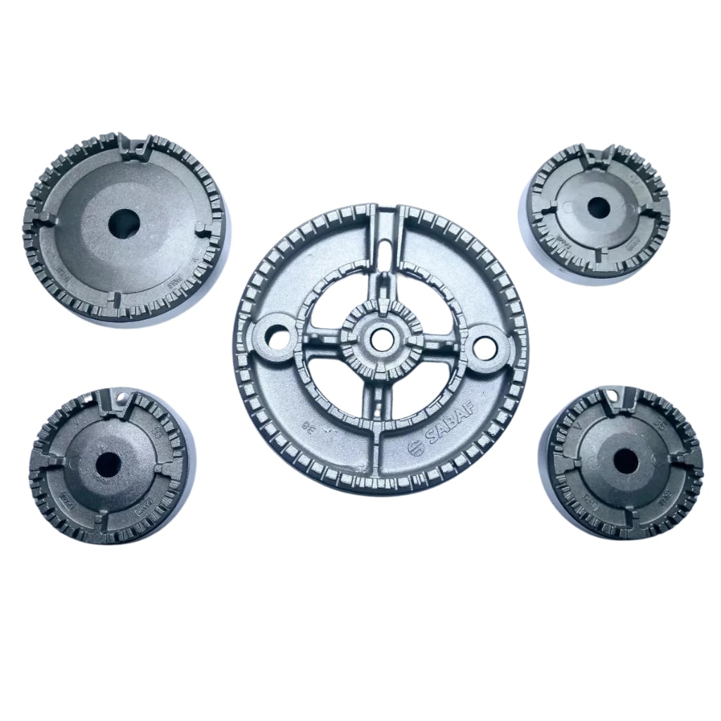 Imagem do Queimador Difusor Fogao Cooktop Fischer Com Tripla Chama 5pc