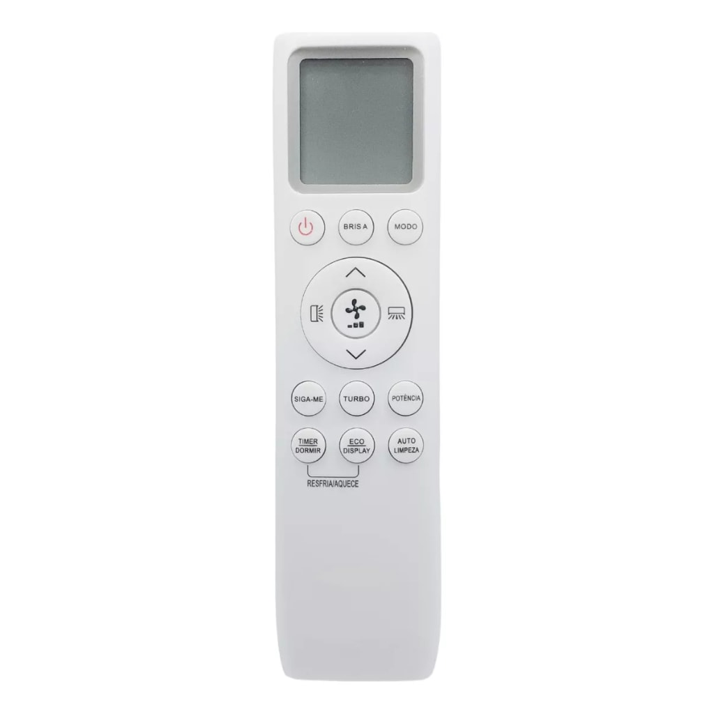 Imagem do Controle Remoto Ar Condicionado Compativel Tcl Elite A1 A2