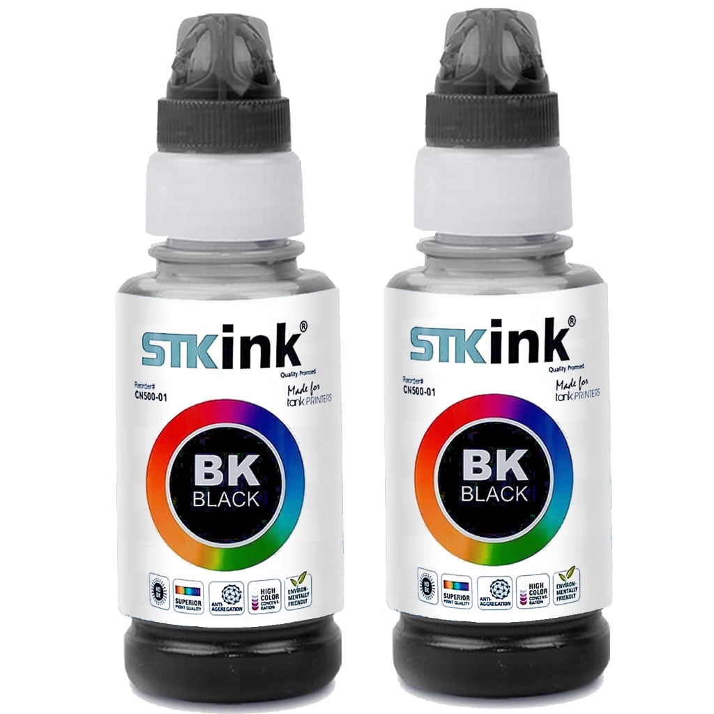 Imagem do 2x Tinta Compativel Epson L3250 L3150 L3210 L3110 L5190 L5290 L1210 L1250 L5590 T544 544