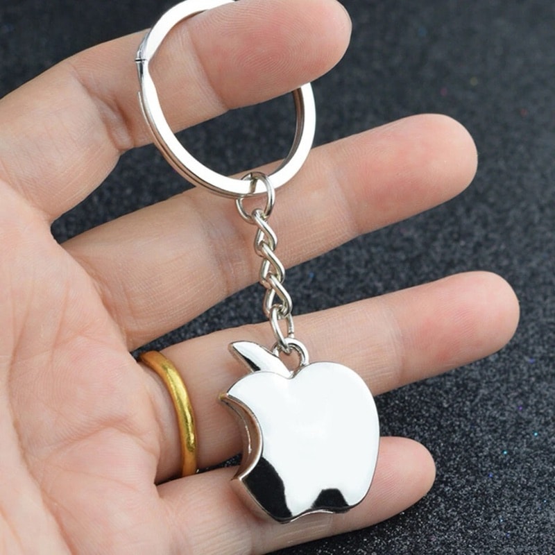 Imagem do Chaveiro Apple De Aco Zincado Iphone Airpods Macbook Ipad