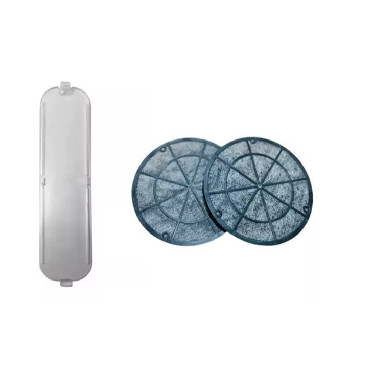 Imagem do 2 Filtros Carvao 1 Lente Depurador Suggar Slim