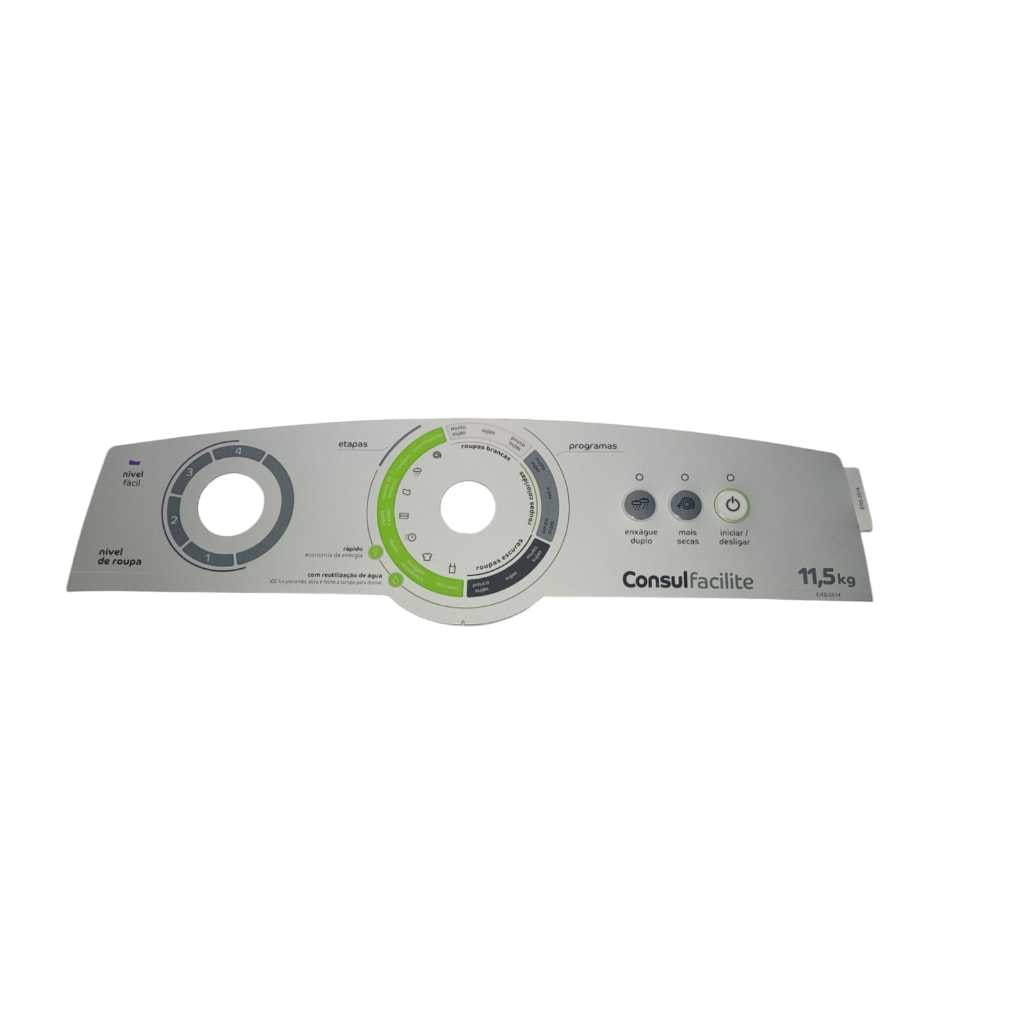 Imagem do Adesivo Decorativo Painel Lavadora Consul Facilite 11 5 K Cwg12ab Pdalcwg12ab