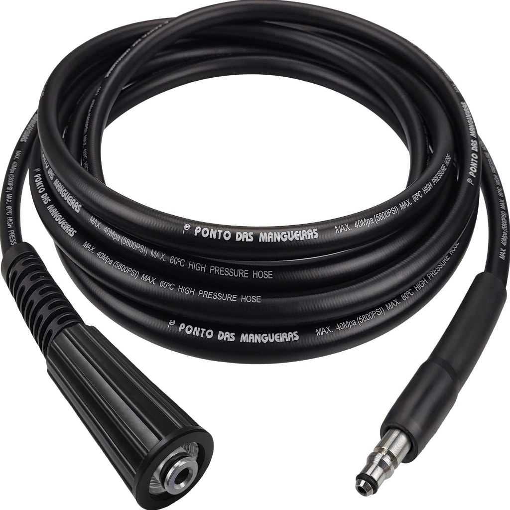 Imagem do Mangueira Nylon Compativel Lavadora De Alta Pressao Vonder Lav 2000