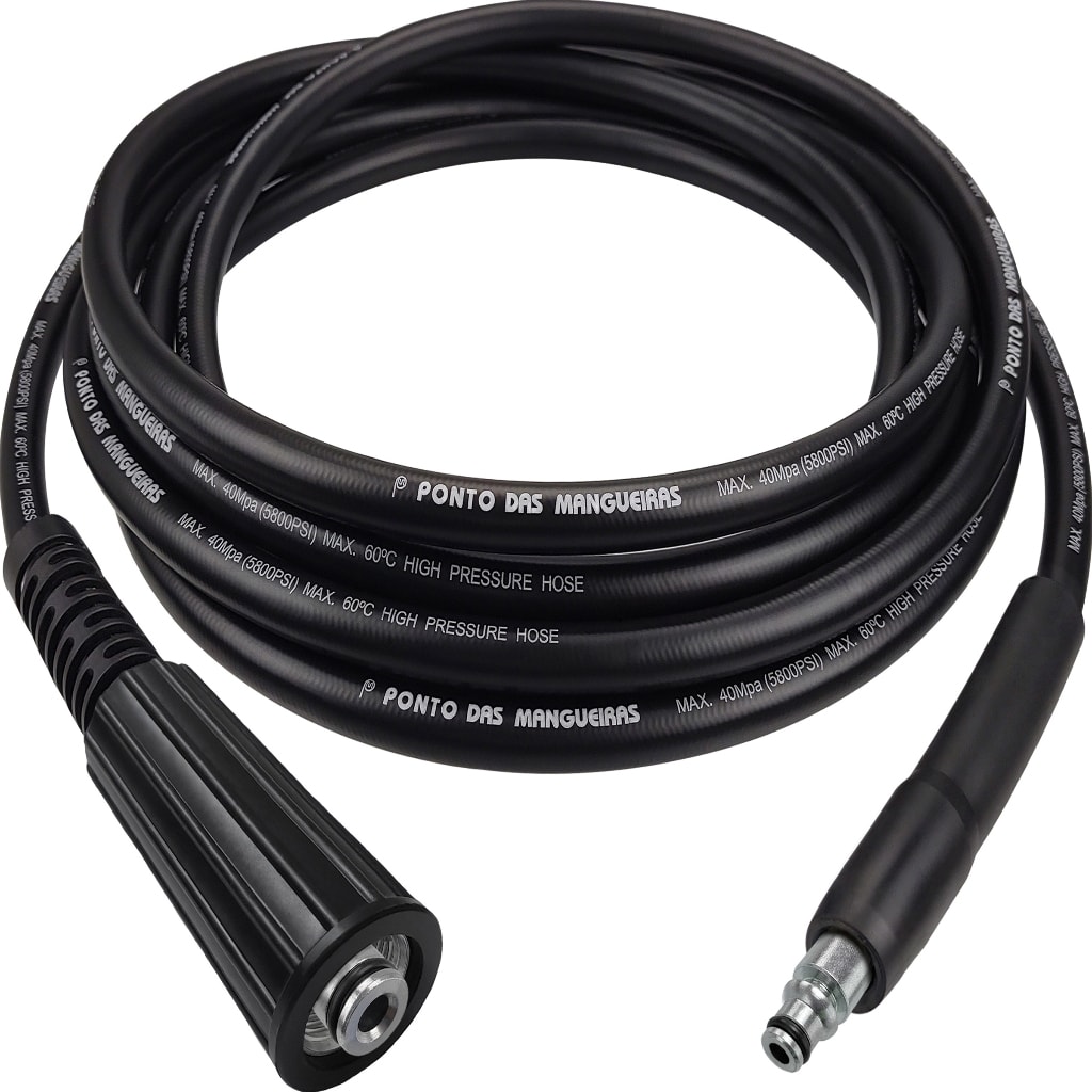 Imagem do Mangueira Nylon Compativel Lavadora De Alta Pressao Vonder Lav 1600