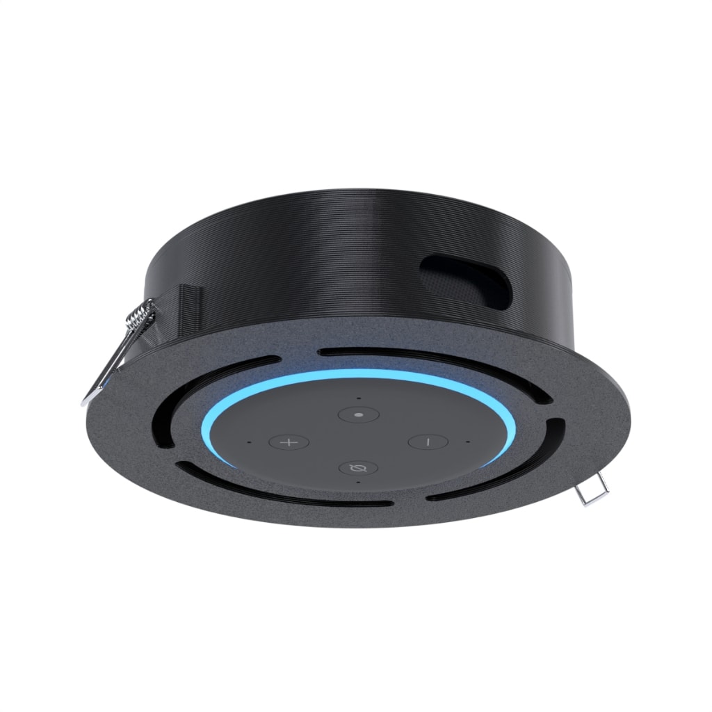 Imagem do Suporte De Embutir No Teto Compativel Com Alexa Echo Dot 3 Geracao