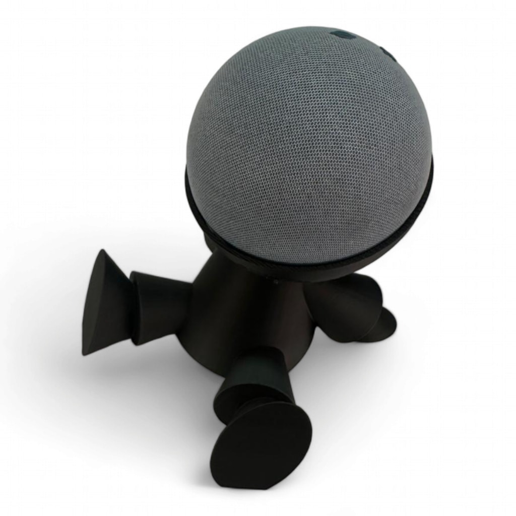 Imagem do Suporte Para Alexa Mesa Robo Amazon Echo Dot 4 E 5 Presentes Presente