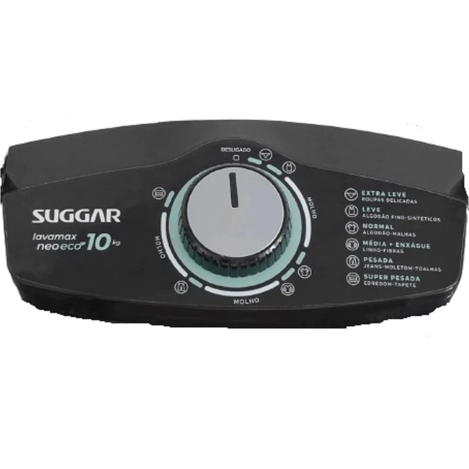 Imagem do Painel Para Tanquinho Suggar Lavamax Neo Eco 10kg Preto Ou 15kg Branco Original