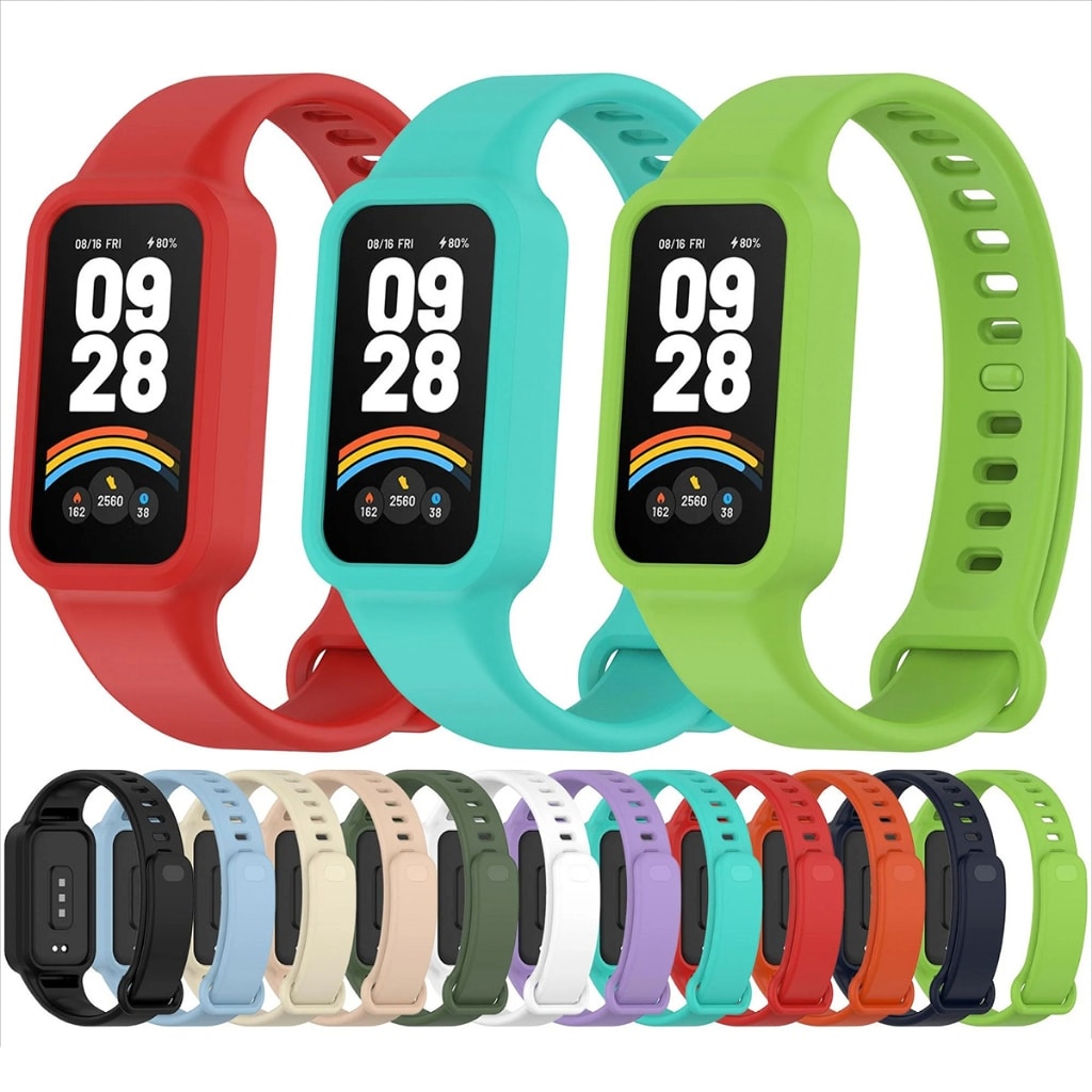Imagem do Pulseira Para Xiaomi Smart Mi Band 9 Active De Silicone Extra Promocao