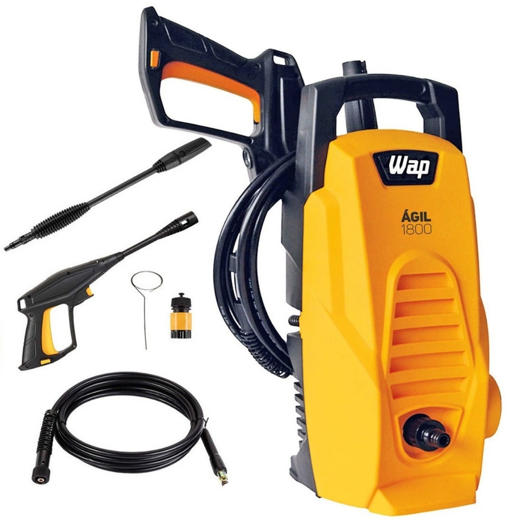 Imagem do Lavadora De Alta Pressao Agil 1800 Calcada 1400w 1300psi Wap