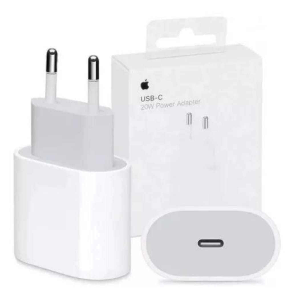 Imagem do Fonte Tipo C Apple Iphone 20w Power Adapter 1 Linha Carregador Rapido