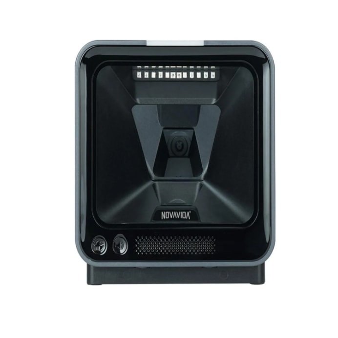 Imagem do Leitor Scanner De Codigo De Barras 1d E 2d Qr Code Fixo Pdv Mesa Interface Usb Alta Velocidade