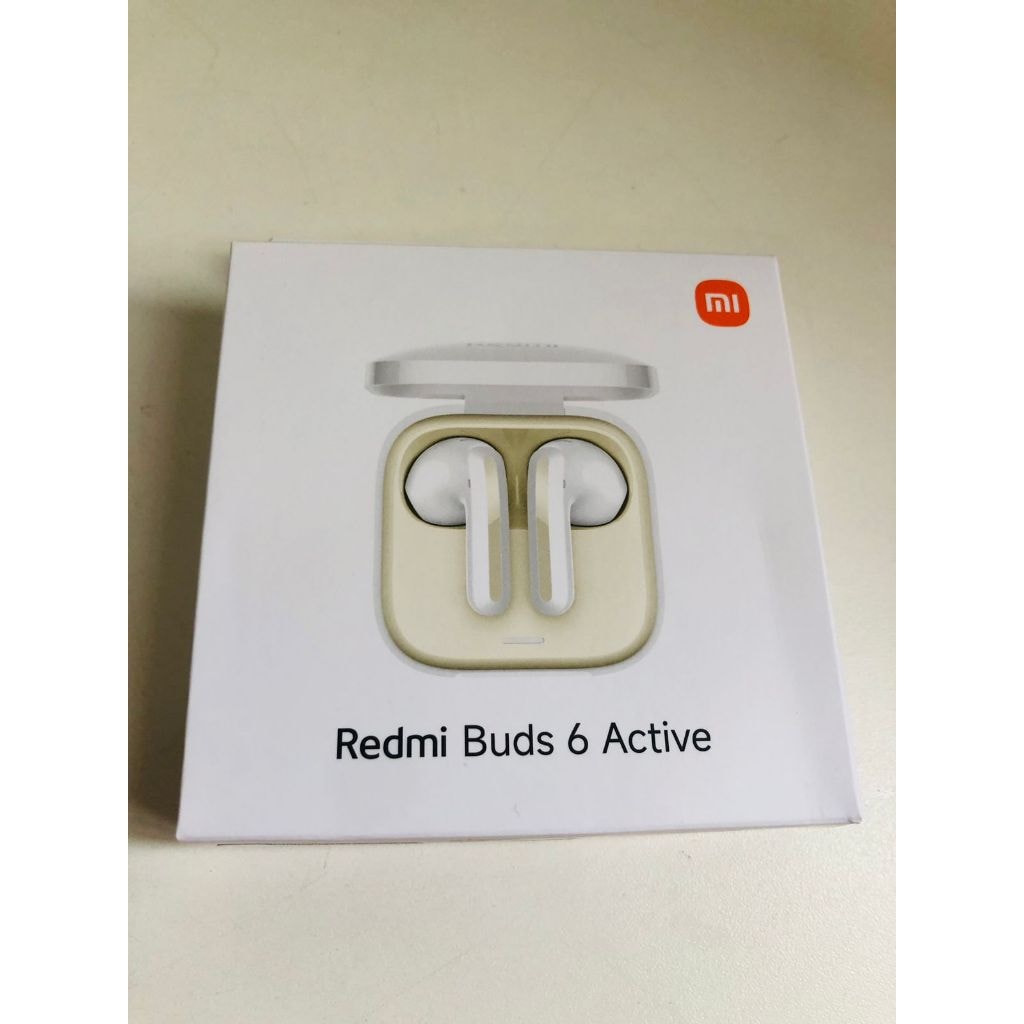 Imagem do Fone De Ouvido Xiaomi Mi Redmi Buds 6 Active M2344e1 Branco Envio Imediato