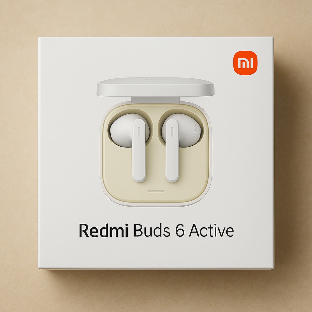 Imagem do Fone De Ouvido Xiaomi Mi Redmi Buds 6 Active M2344e1 Branco