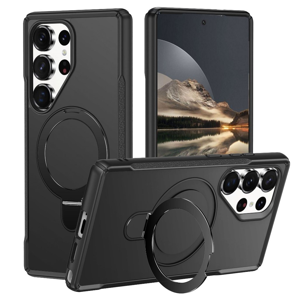 Imagem do Capa Para Samsung S24 S25 S26 Plus Ultra Anti Impacto Premium Com Suporte E Magsafe
