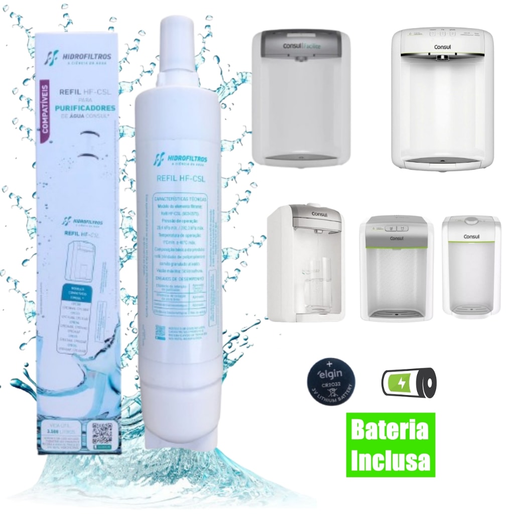 Imagem do Refil Compativel Purificador Consul Cix06ax Cix01ax