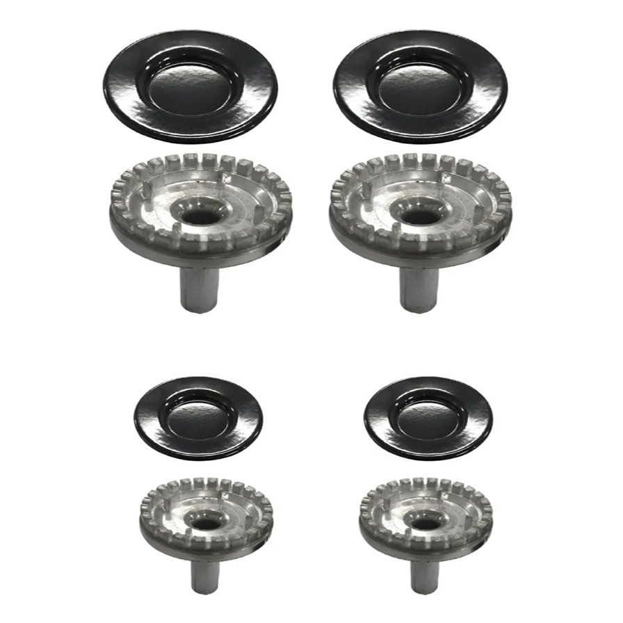 Imagem do Kit Queimador Com Espalhador Fogao Atlas Monaco Top Glass 4 Bocas
