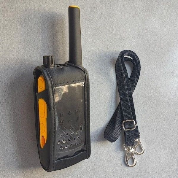 Imagem do Capa Protetora Couro Radio Motorola Talkabout T400br E T470br