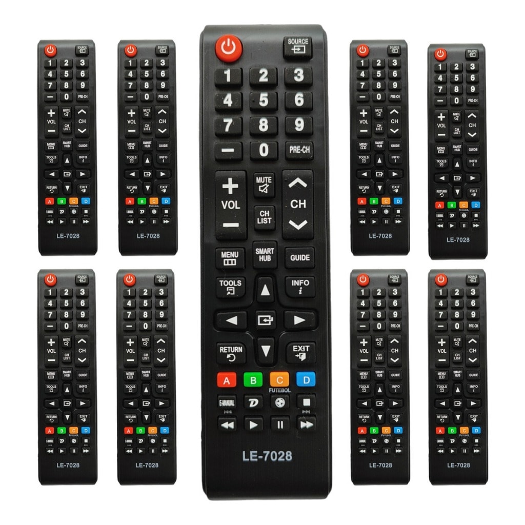 Imagem do Kit 10 Controle Remoto Para Tv Samsung Smart Atacado Revenda Barato