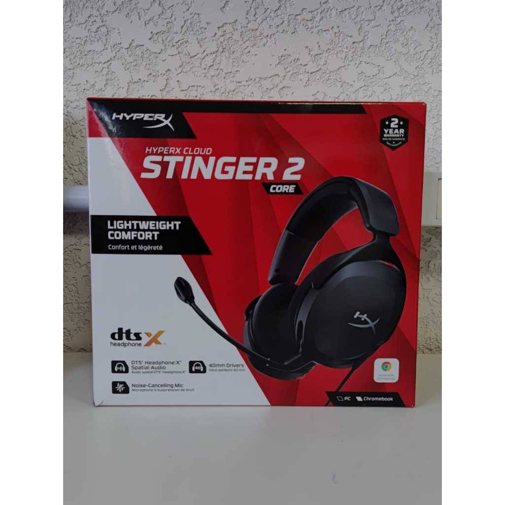 Imagem do Headset Gamer Hyperx Cloud Stinger 2 Core Pc E Chromebook Novo Lacrado