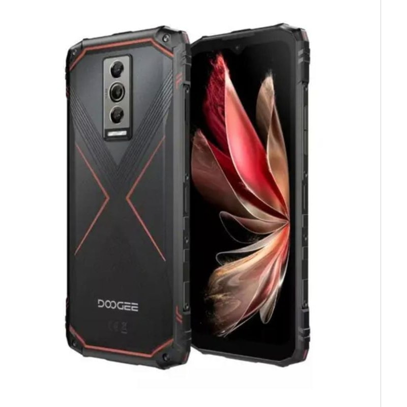 Imagem do Celilular Doogee Blade 10 Pro 256gb 16gb 6 10 Ram 5150mah Android 14 Silve Preto Vermelho