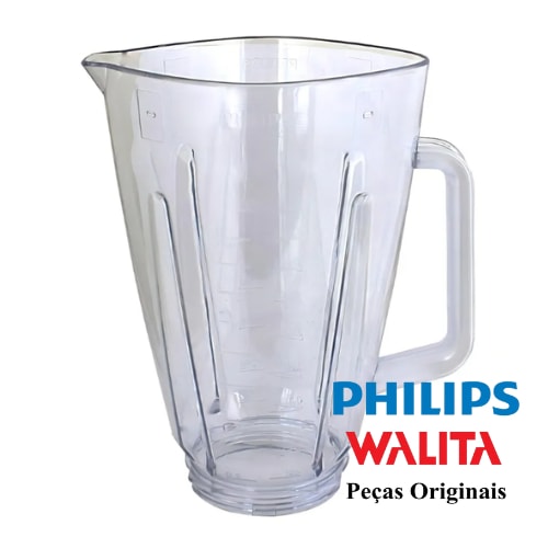 Imagem do Copo Acrilico San Original Philips Walita Ri2240 Ri2242 Ri2244