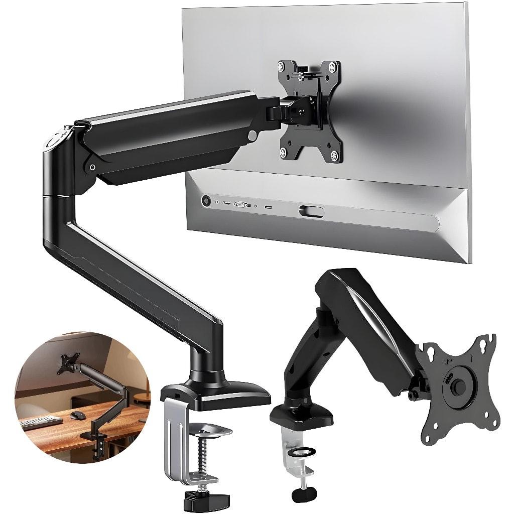 Imagem do Suporte North Bayou Nb F80 De Mesa Para Tv Monitor De 17 Ate 30 Preto U1