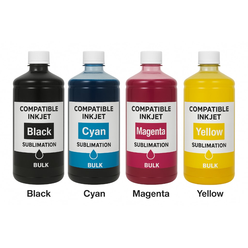 Imagem do Kit Tinta Sublimatica Para Epson L3250 L3110 L1250 L3210 L3150 Sublimacao 4x100ml