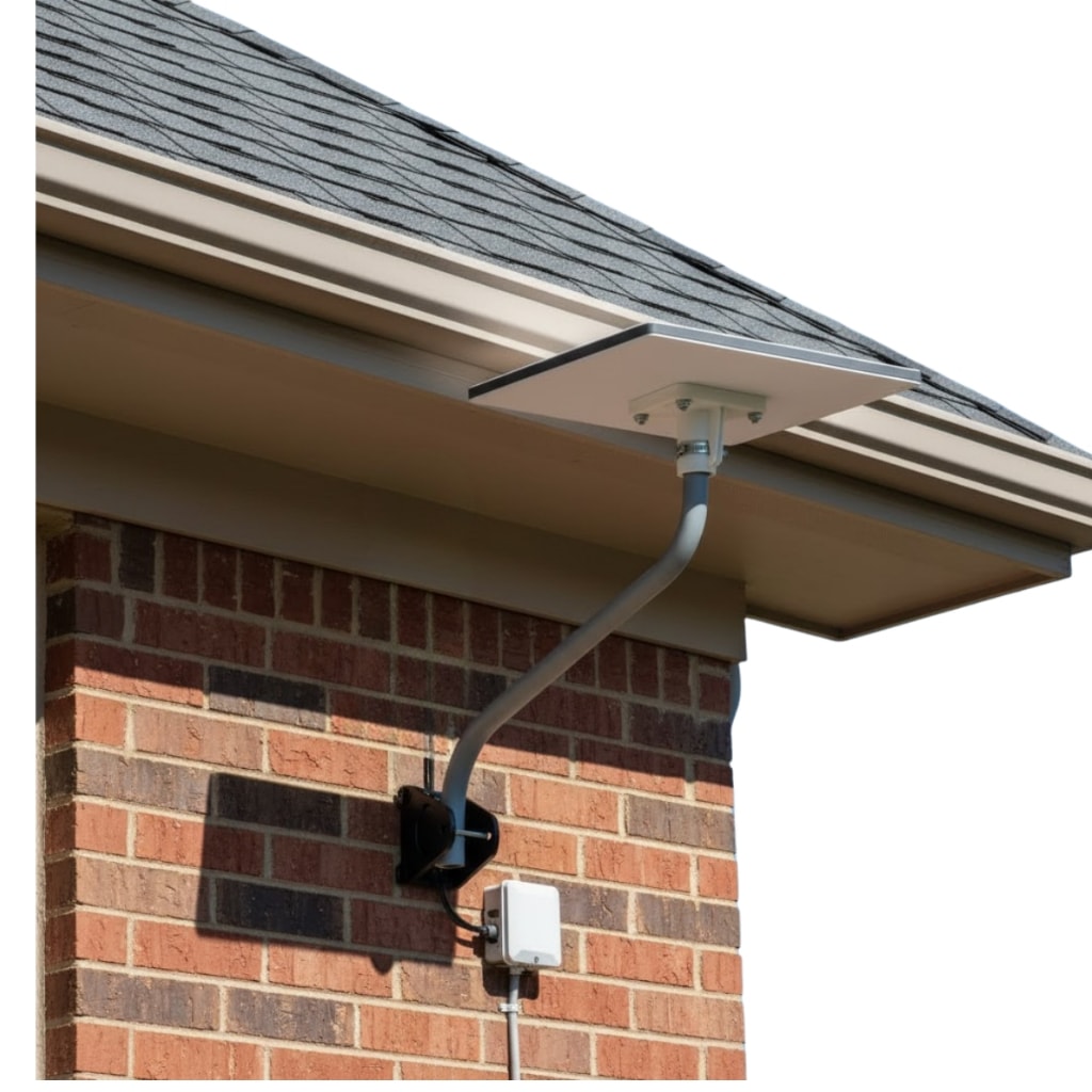 Imagem do Suporte Starlink Mini Geracao 4 Instalacao Segura Na Parede P Antena Mastro Metalico