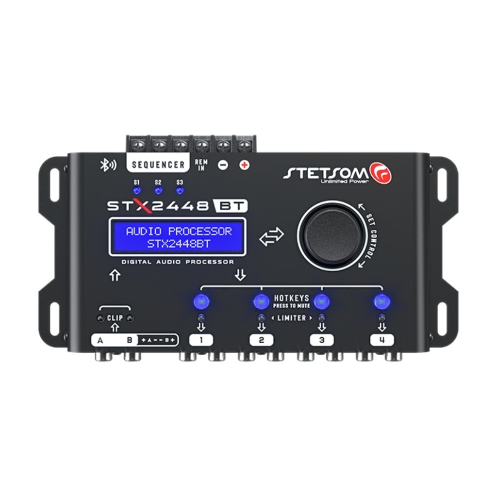 Imagem do Processador Crossover Digital Stetsom Stx2448 Bt Equalizador