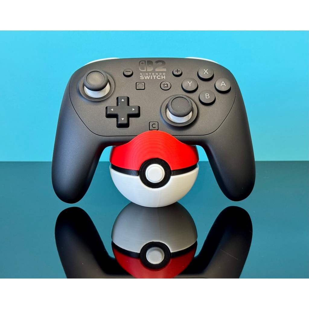 Imagem do Suporte Pro Controller Para Nintendo Switch 1 E 2 Poke Bola