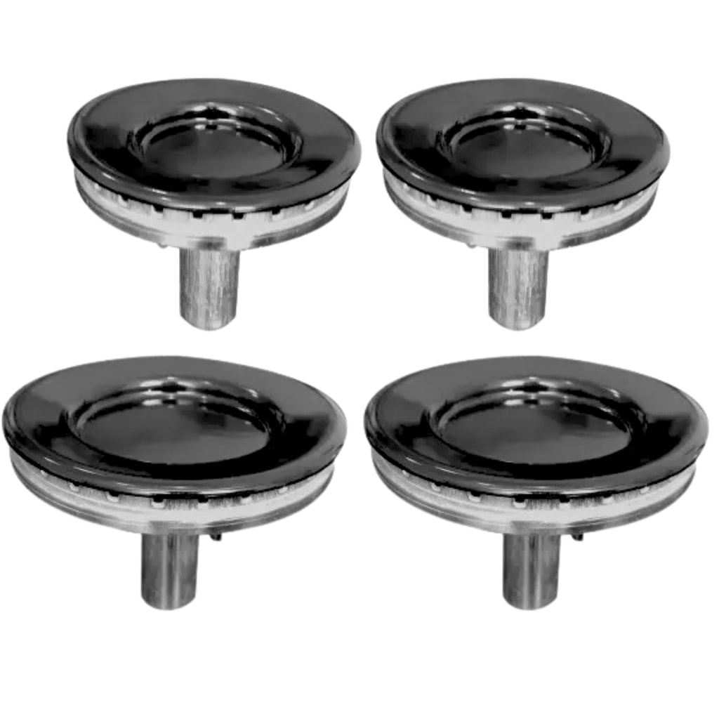 Imagem do Kit Queimador Espalhadores Fogao Atlas Atenas Glass 4 Bocas