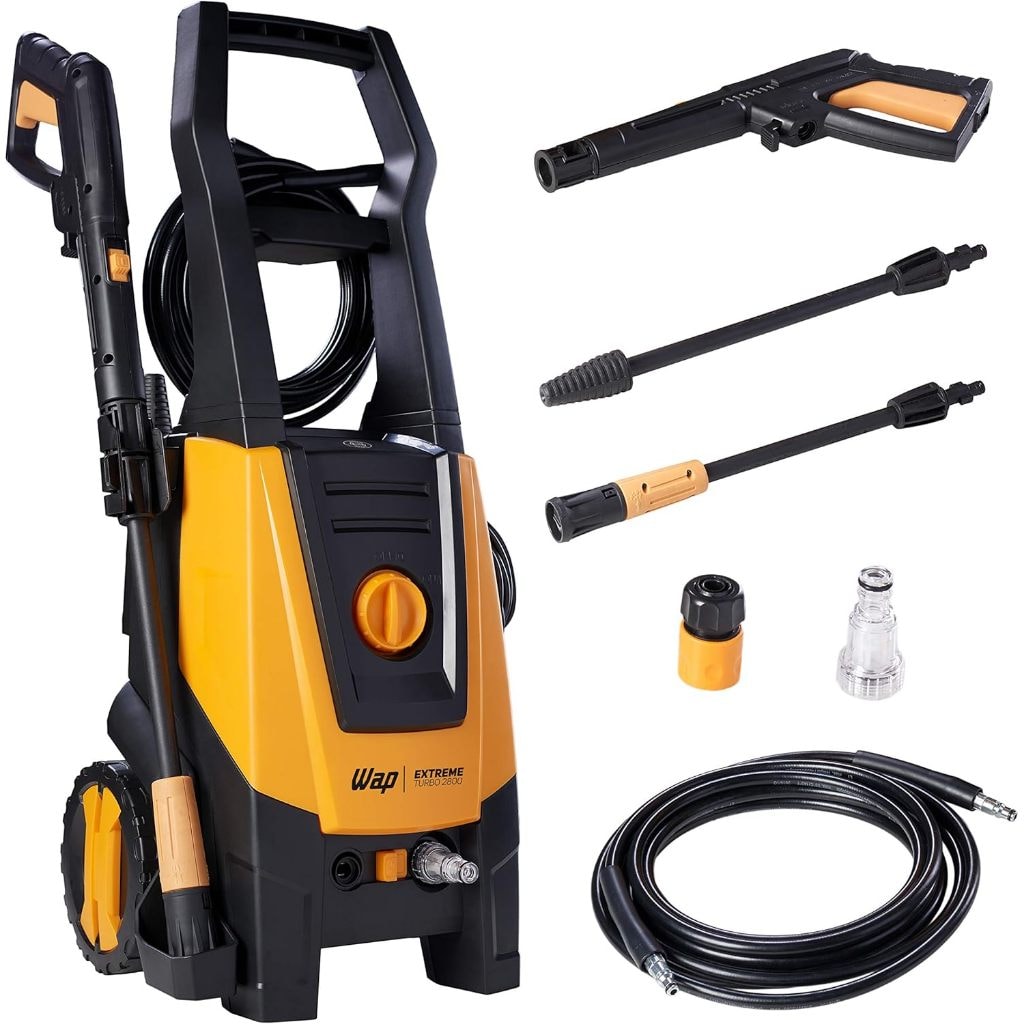 Imagem do Lavadora De Alta Pressao Wap Extreme Turbo 2800 2450psi 1900w C Aplicador De Detergente 220v