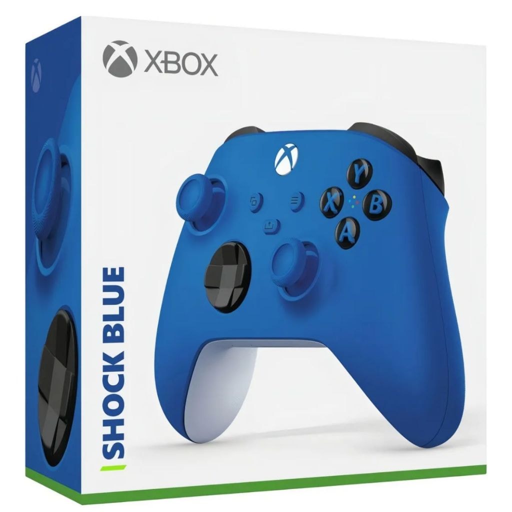 Imagem do Controle Xbox Series S X Wireless Shock Blue Original Microsoft Pc Android Ios