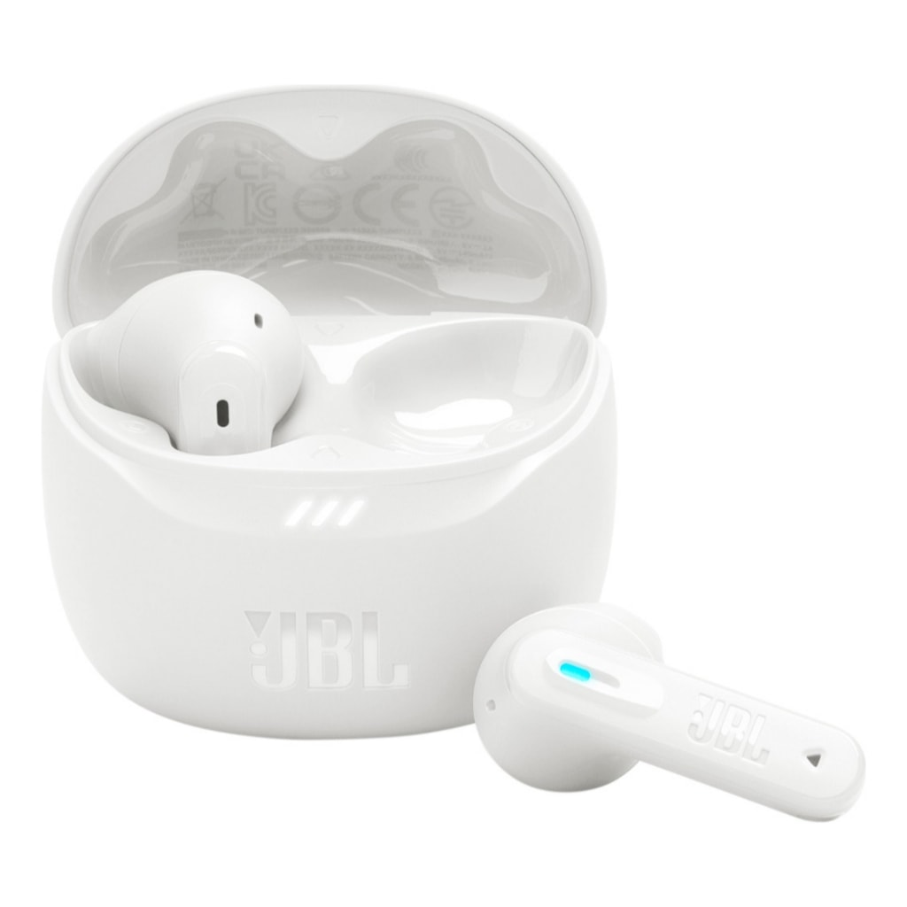 Imagem do Fone De Ouvido Bluetooth Sem Fio Jbl Tune Flex 2 Branco
