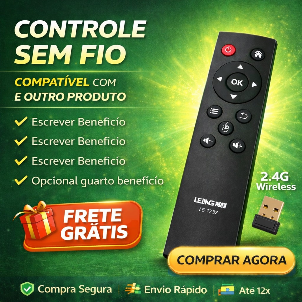 Imagem do Controle Remoto Para Projetor Portatil Hy300 Hy320 Magcubic Funcao Mouse
