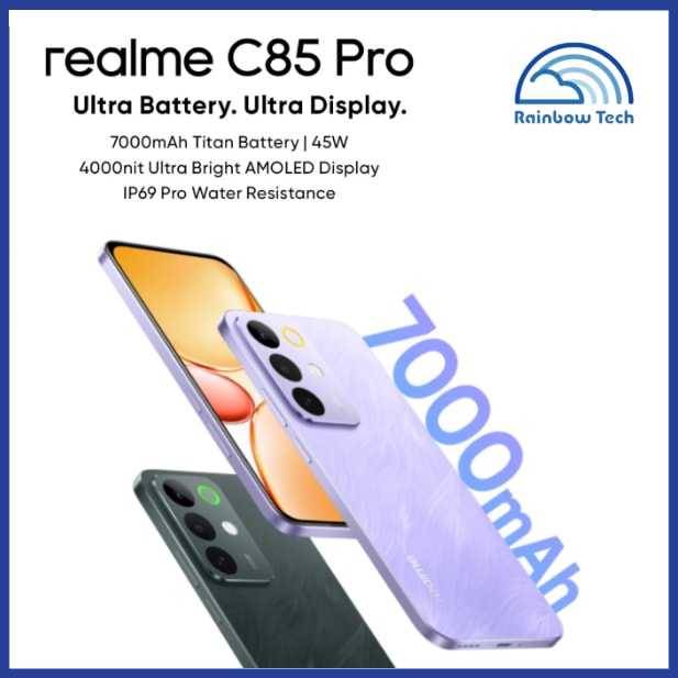 Imagem do Celular Realme C85 Pro 4g 256gb 8gb De Ram 7000 Mah Nfc