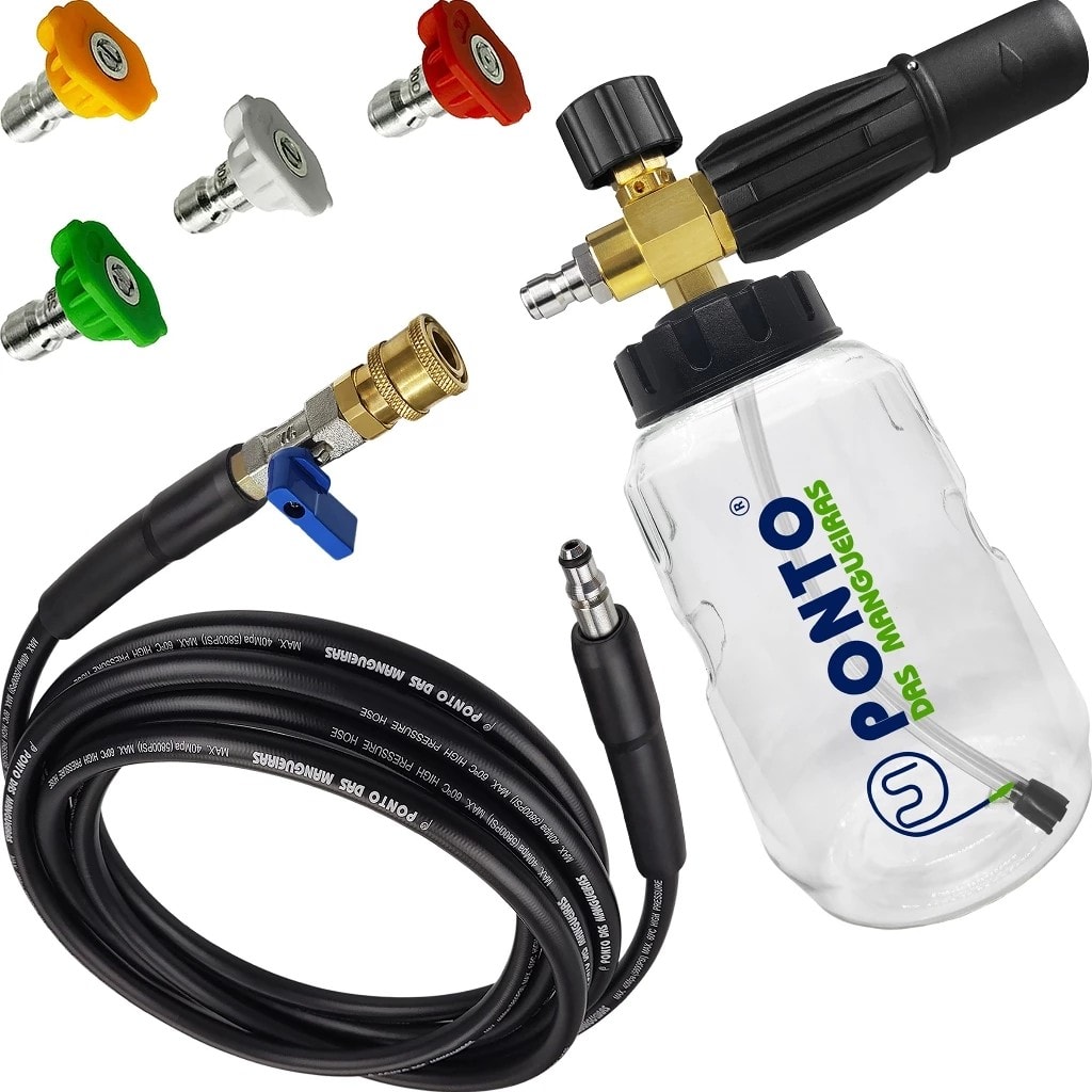 Imagem do Snow Bicos Color Engate Rapido Mangueira Compativel Com Lavadora The Black Tools Tblv150