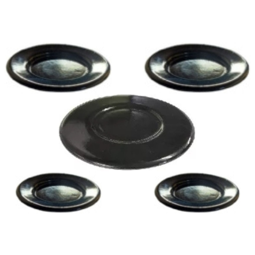Imagem do Kit Espalhadores Fogao Atlas Atenas Glass 5 Bocas 1g 2m 2p Original