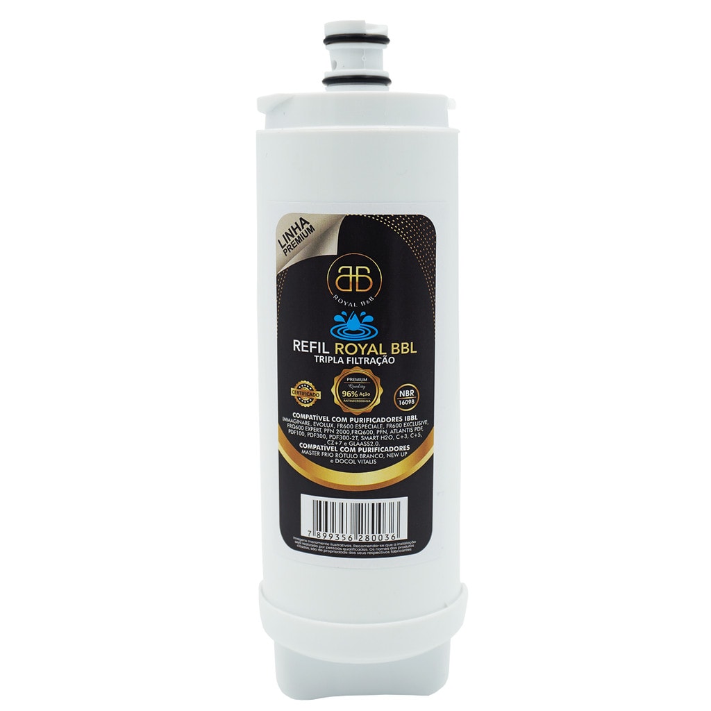 Imagem do Refil Compativel Purificador Ibbl Fr600 Immaginare Evolux Exclusive Smart H20