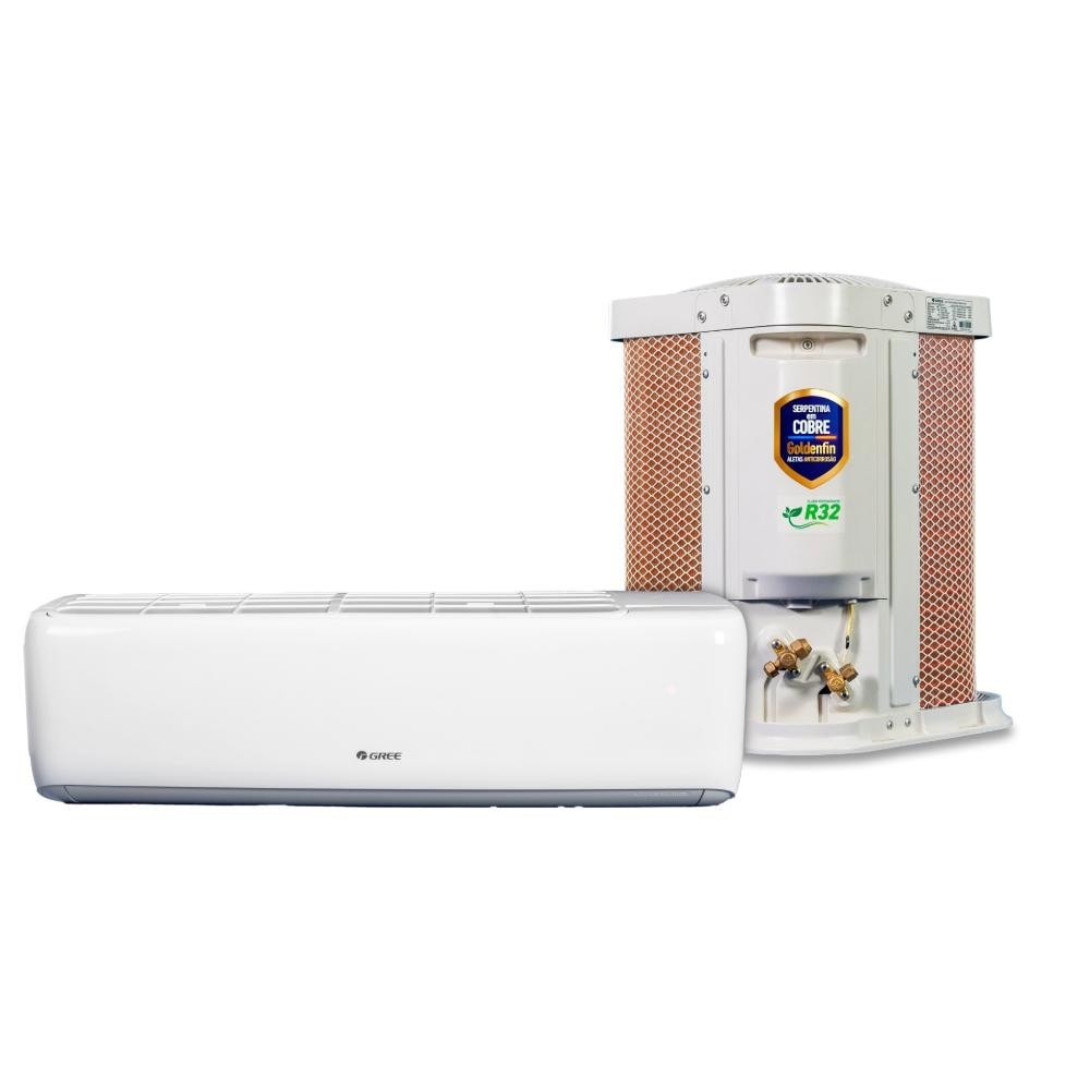 Imagem do Ar Condicionado 9000 Btus Split Hi Wall Inverter Gree Frio G Top Auto Inverter R 32 220v