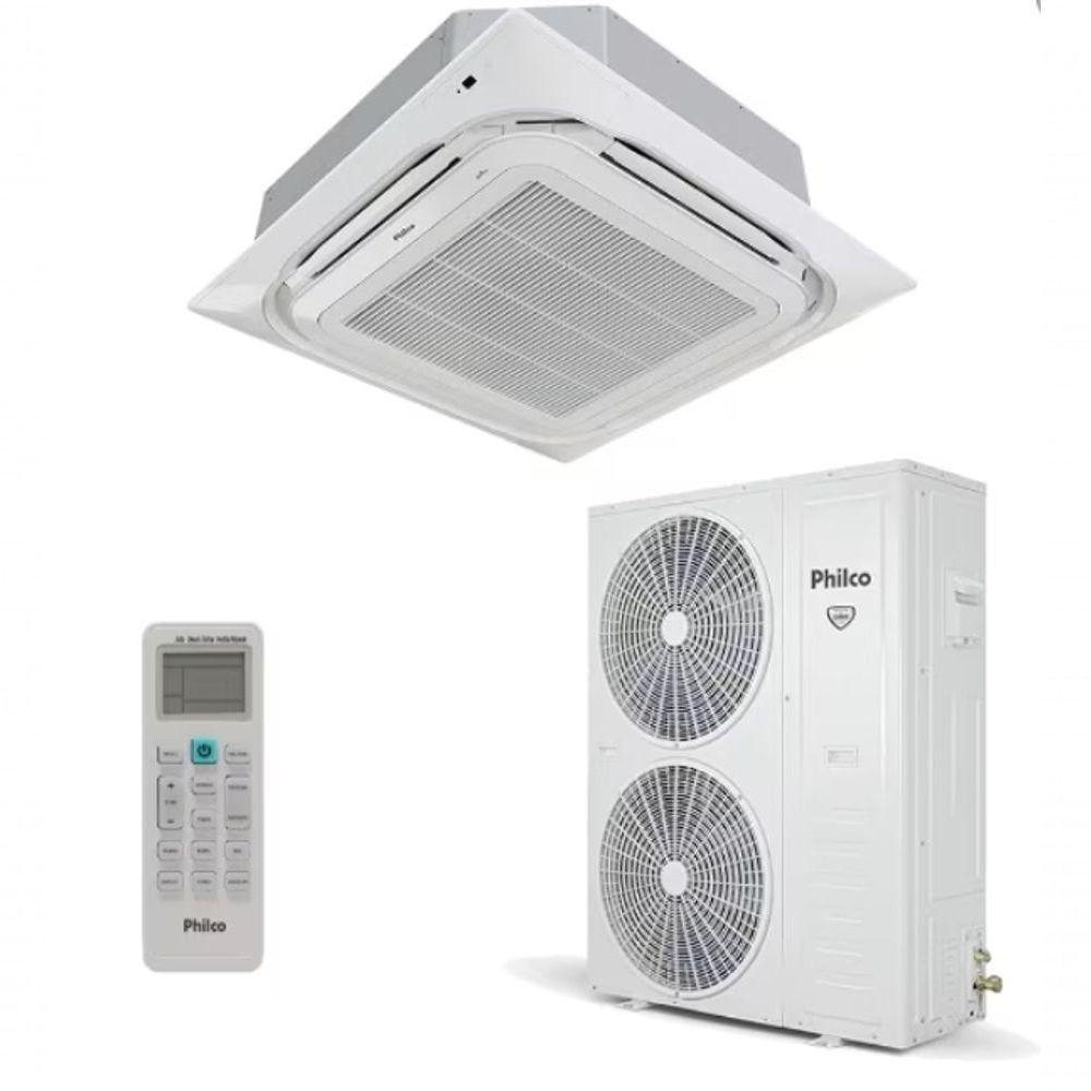 Imagem do Ar Condicionado Split Cassete Philco Eco Inverter 55000 Btu Qf 220v Pac60000icqfm16